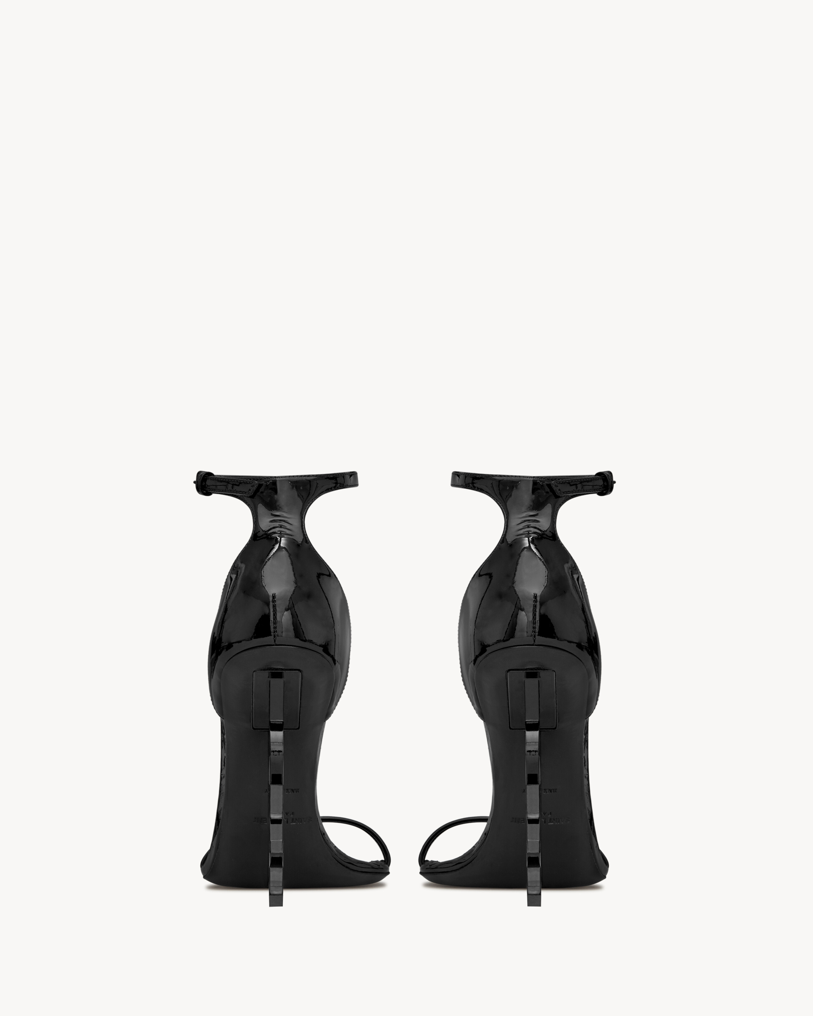 opyum sandals in patent leather 4 opyum sandals in patent leather