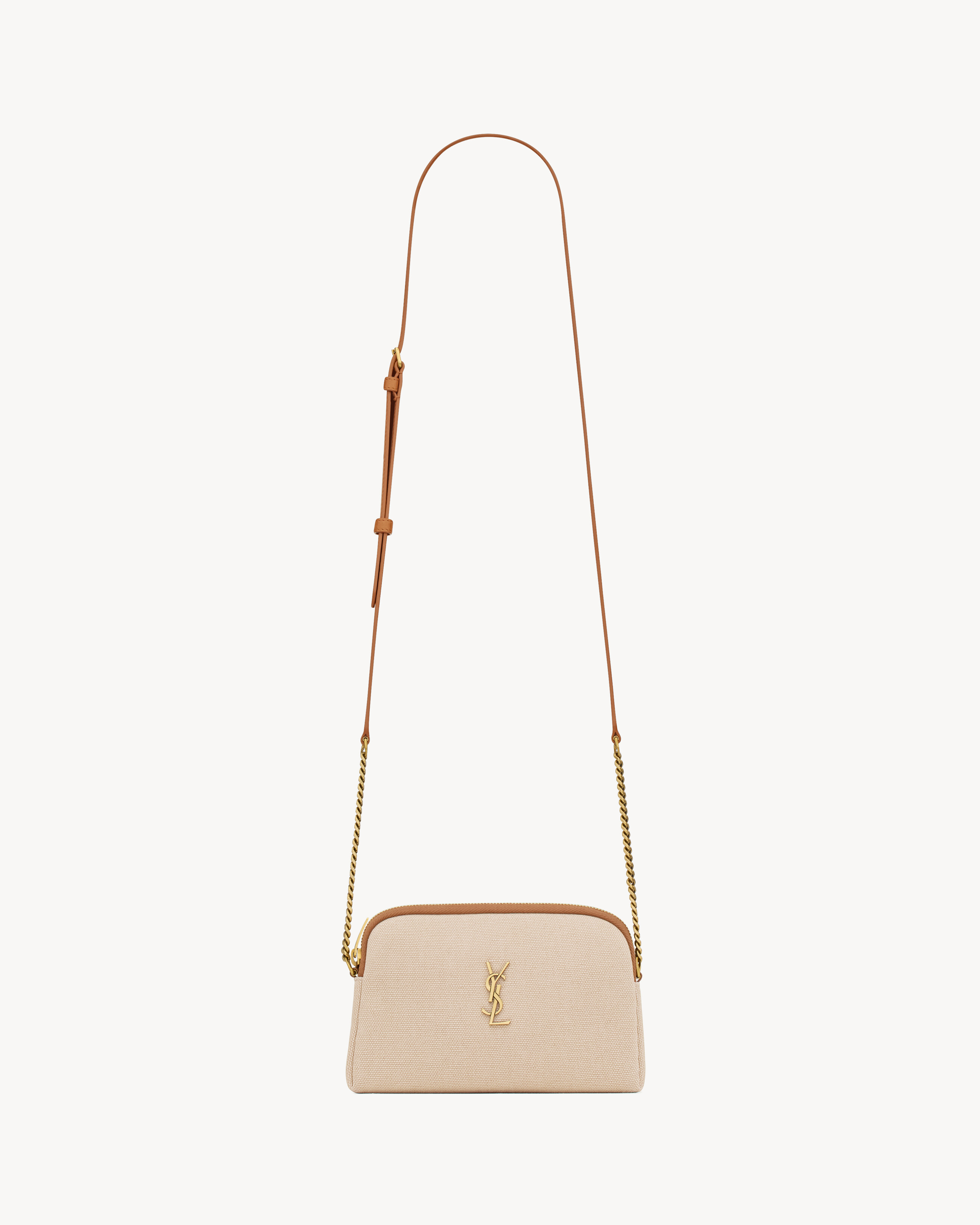 GABY zipped pouch in canvas