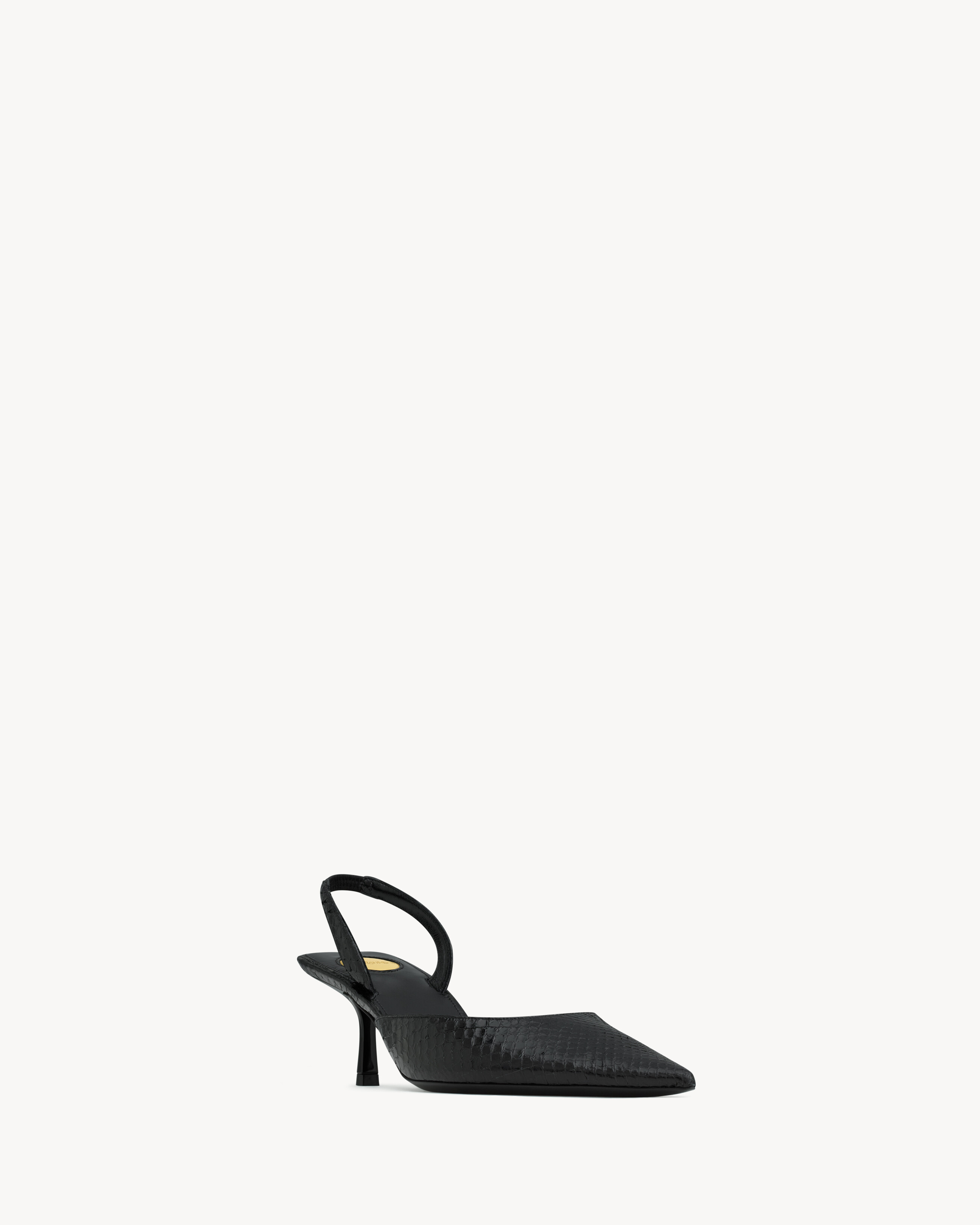 MISTY slingback pumps in python 4 MISTY slingback pumps in python