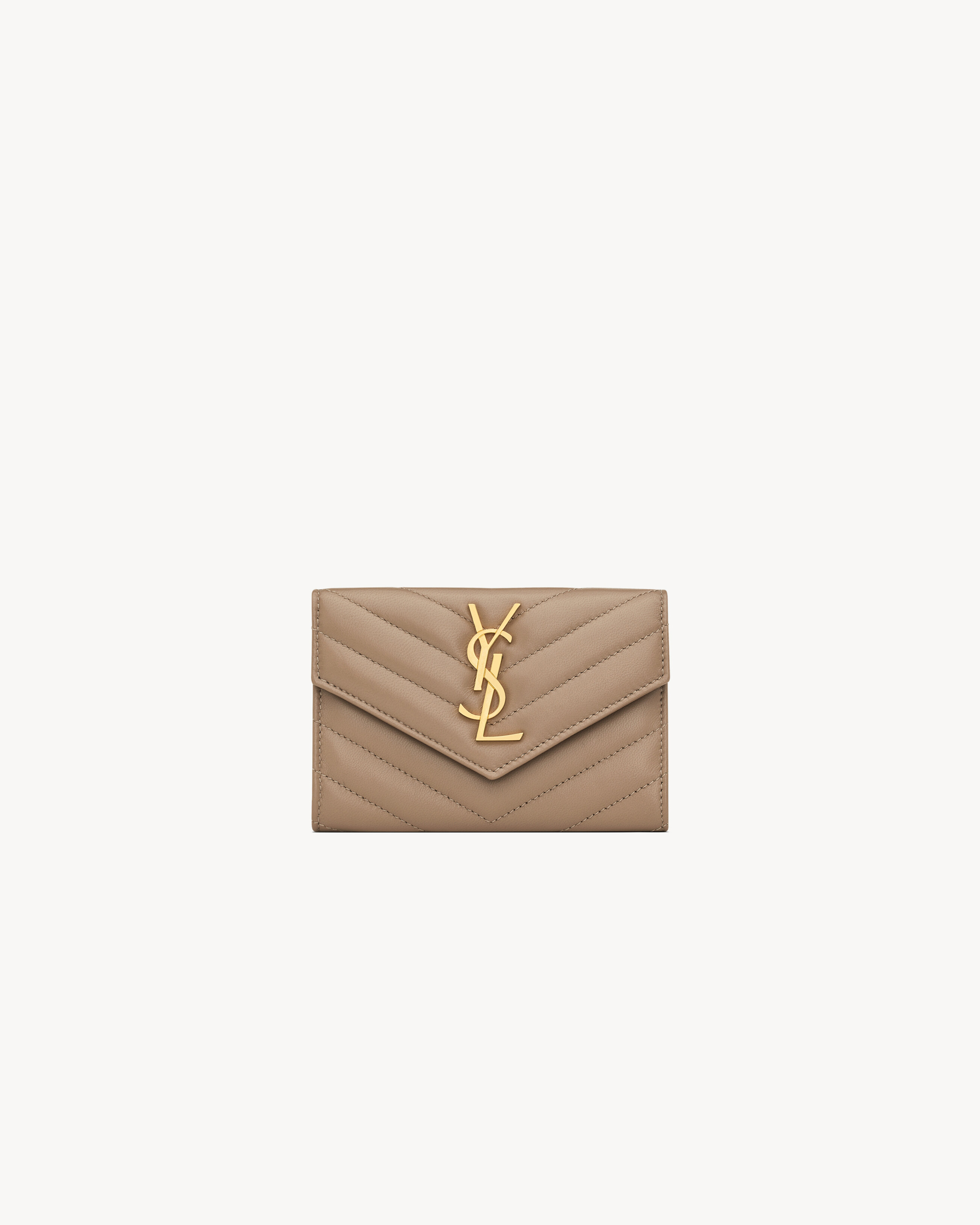 CASSANDRE MATELASSé SMALL ENVELOPE WALLET IN LAMBSKIN