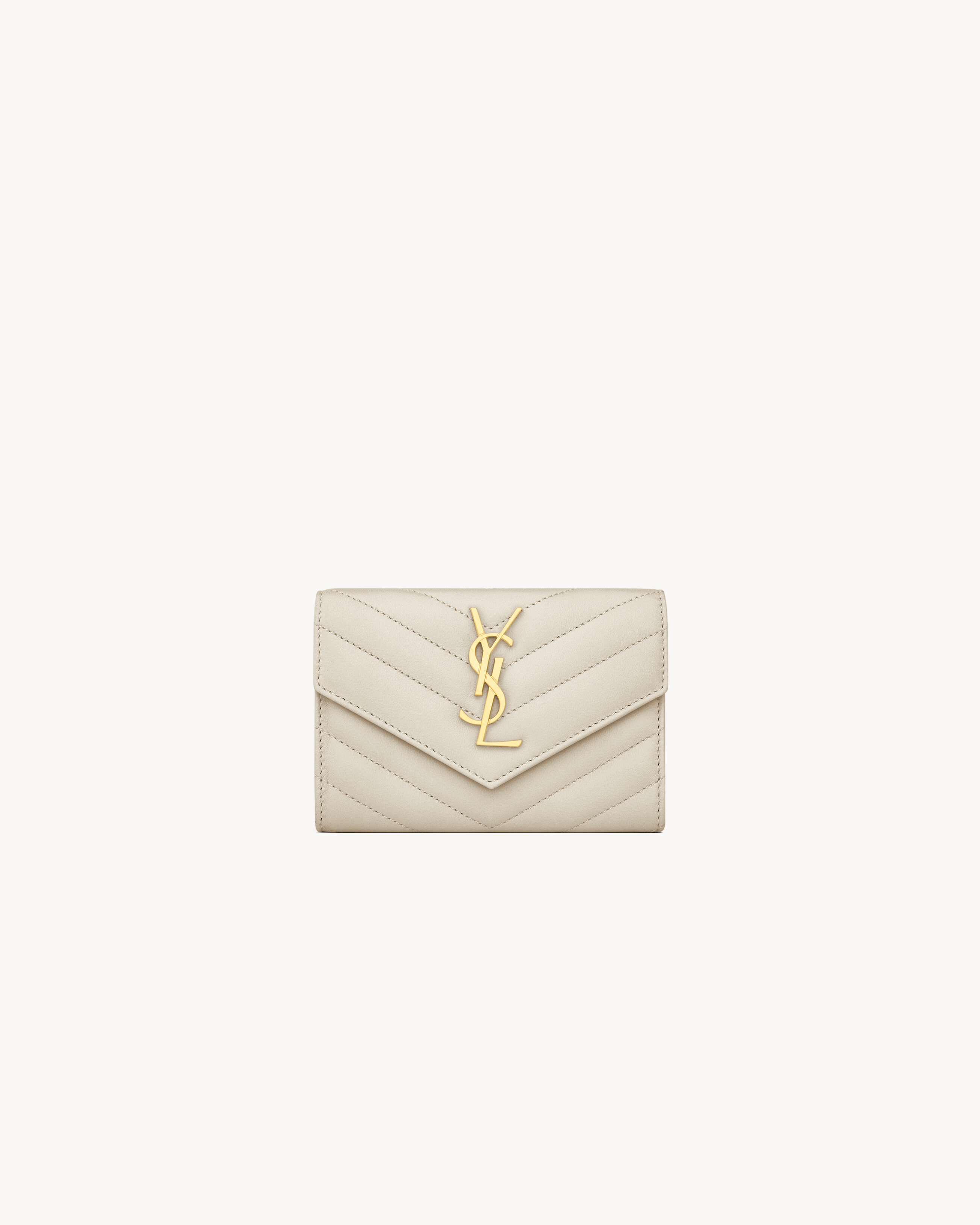 CASSANDRE MATELASSé SMALL ENVELOPE WALLET IN LAMBSKIN