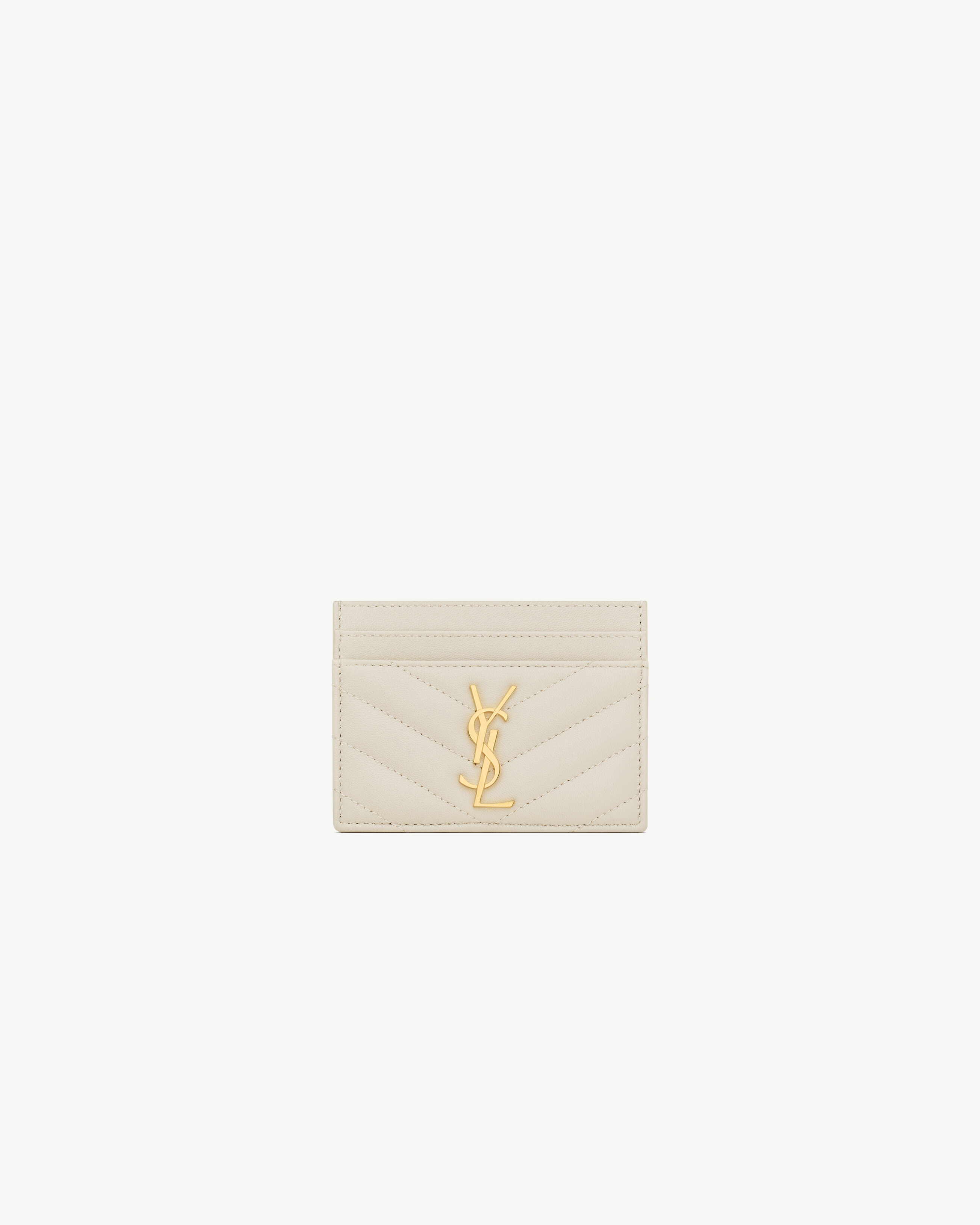 CASSANDRE MATELASSé card case in lambskin
