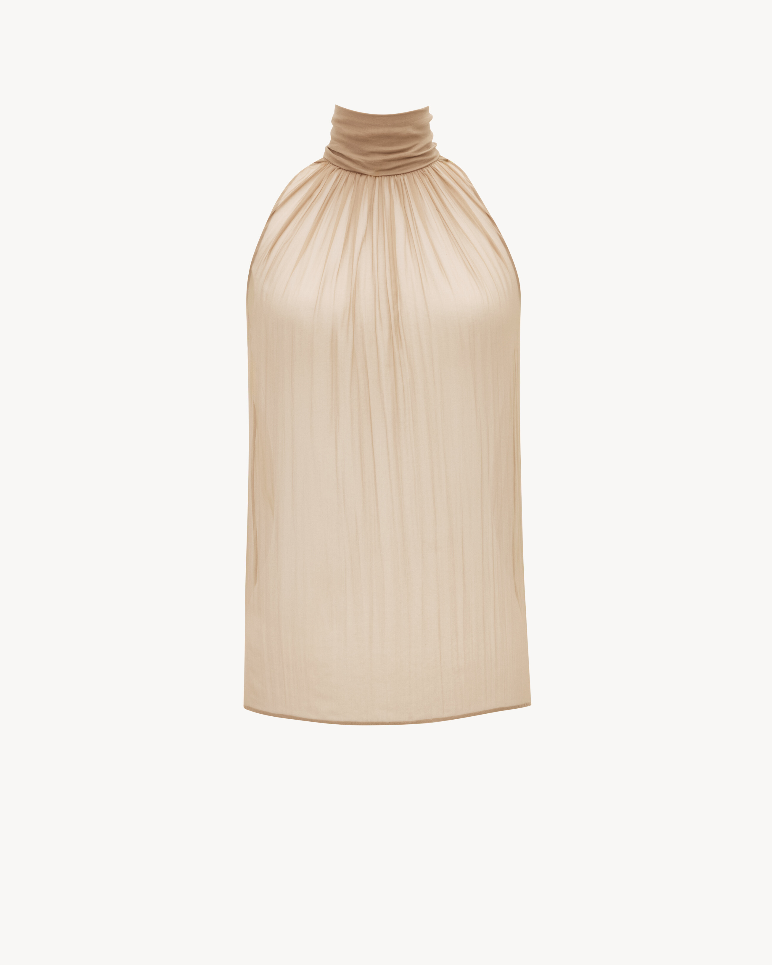 Blouse in silk muslin