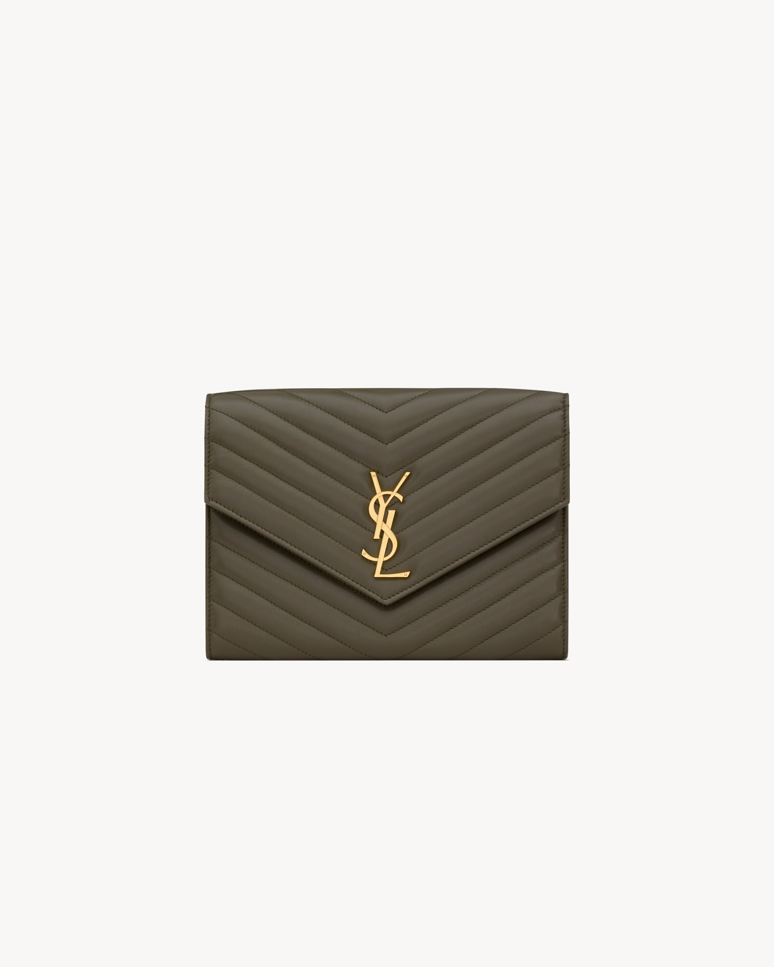CASSANDRE MATELASSé flap pouch in lambskin