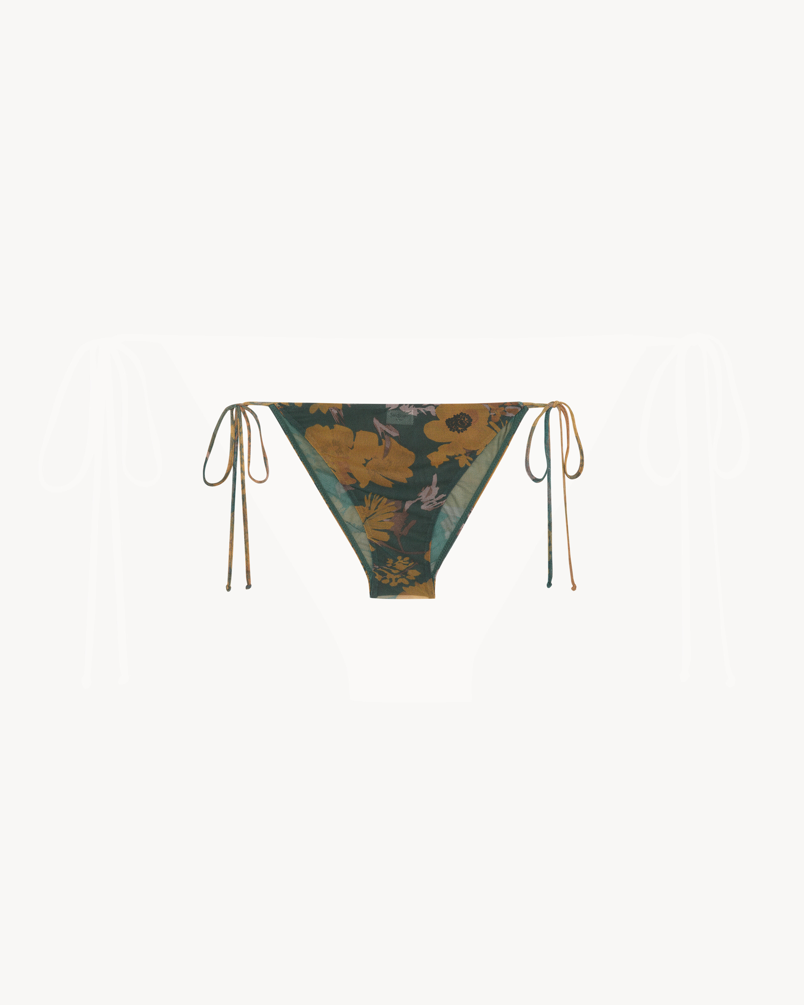 printed tied bottoms